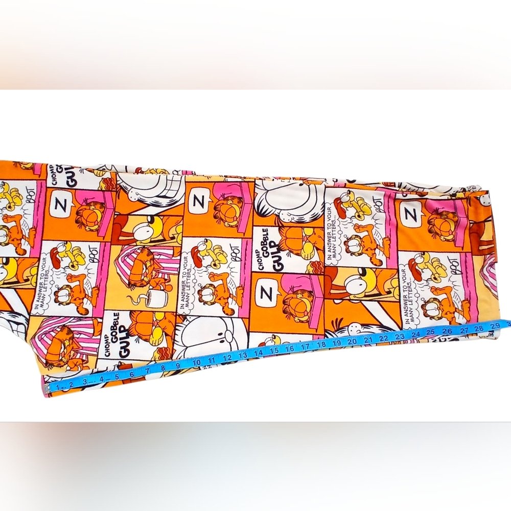 Nickelodeon Women's Garfield Plush Pajama Pants-Orange and Pink-Size 2X NWOT - Picture 5 of 6